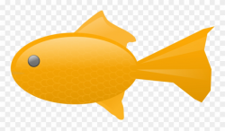 Goldfish Clipart Yellow - Png Download (#3168327) - PinClipart