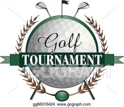 EPS Illustration - Golf tournament clubs design. Vector ...