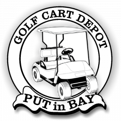 Golf cart Logo | Put in Bay Golf Cart Rental