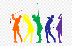 Golf Clipart Golf Group - Ladies Night Golf Logo - Png ...