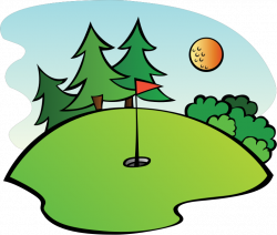 Clipart - Golf Course