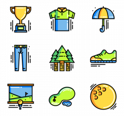 11 golf ball icon packs - Vector icon packs - SVG, PSD, PNG, EPS ...
