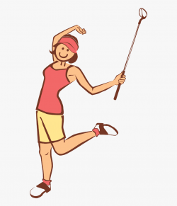 Picture Of A Golfer - Clipart Collection Lady Golfer Cartoon ...