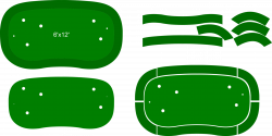 Lawn Sod Clip art - Golf green 1599*800 transprent Png Free Download ...