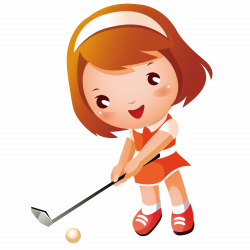 Golf Girl Clip art - playing golf girl 1500*1501 transprent Png Free ...