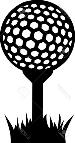 Golf Ball On Tee Clipart | Free download best Golf Ball On ...