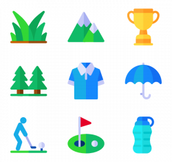 Golf Icons - 950 free vector icons