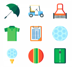 Golf Icons - 950 free vector icons