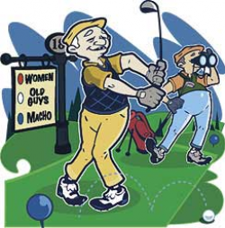 Senior Golfer Clipart - Clip Art Library