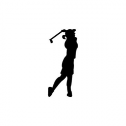 Buy Lady Golfer Shadow Plan at Woodcraft - Clipart library ...
