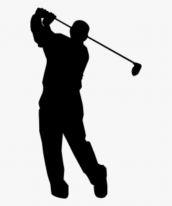 Golf Ball Png - Golfer Clipart Black And White, Cliparts ...