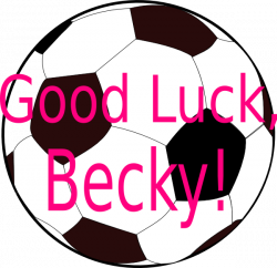 Good Luck Becky Clip Art at Clker.com - vector clip art online ...