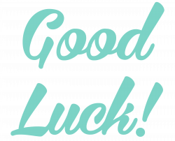 Good Luck PNG Transparent Images | PNG All