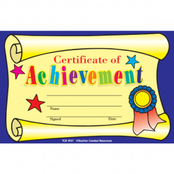 Certificate of Achievement Awards | Certificates | Pinterest ...