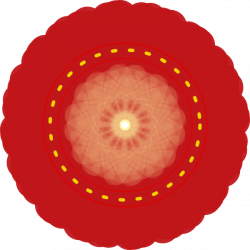 Rosette Clip Art at Clker.com - vector clip art online, royalty free ...