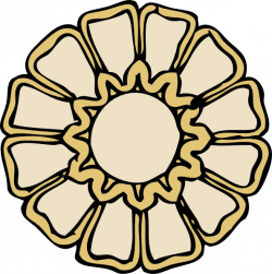 Rosette Ornament Clip Art at Clker.com - vector clip art online ...