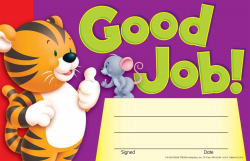 30 Good Job School Awards - Recognition Certificate Pad ...