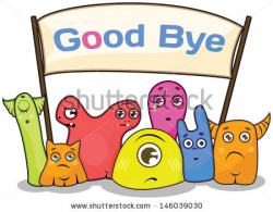 Group Goodbye Clipart