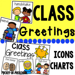 Class Morning Greetings and Goodbye Greeting Choices