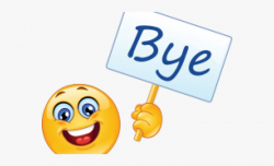 Goodbye Clipart Emoji - Hi Stickers For Facebook, Cliparts ...