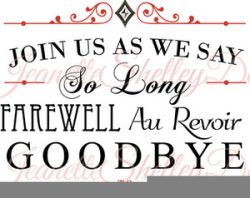 Farewell Party Invitation Clipart | Free Images at Clker.com ...