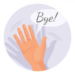 Wave goodbye clipart » Clipart Station