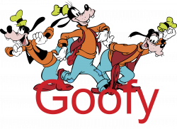Goofy Logo PNG Transparent & SVG Vector - Freebie Supply