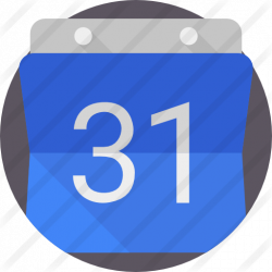 Google calendar - Free brands and logotypes icons