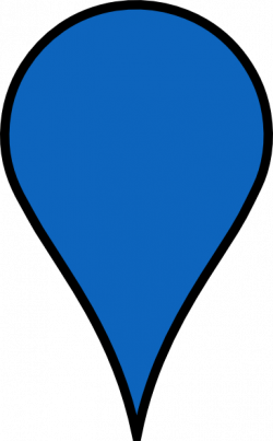 Google Maps Icon - Blue Clip Art at Clker.com - vector clip art ...