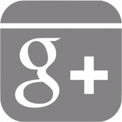 Gray google plus 6 icon - Free gray social icons