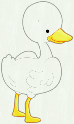 Cute Goose Clipart - Colouring Page | Kids Looney Tunes Tweety Bird ...
