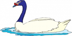 Goose clipart swan ~ Frames ~ Illustrations ~ HD images ~ Photo ...