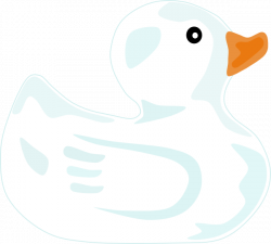 White Duck Clip Art at Clker.com - vector clip art online, royalty ...