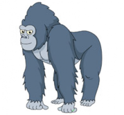Free Gorilla Clipart - Clip Art Pictures - Graphics - Illustrations