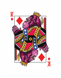 Gorilla Deck (Harambe) – Playing Cards – Albino Dragon