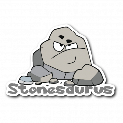 Chronic Kidney Stones Monster Sticker - The Unchargeables