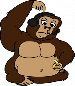 Fat gorilla cartoon - animalcarecollege.info