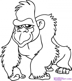 Free Baby Gorilla Cartoon, Download Free Clip Art, Free Clip ...
