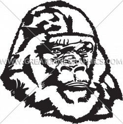 Gorilla | Production Ready Artwork for T-Shirt Printing