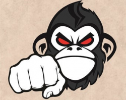 Gorilla svg Ape Head Sasquatch svg Bigfoot svg Monkey | Etsy