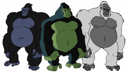 DC-Fat-Gorillas (CannonBolt Phoenix) | DeviantArt