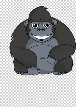 Gorilas (Gorillas) Animal Hunting Cartoon, gorilla PNG ...