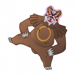 Ursaring Uses Scary Face by PluivantLaChance on DeviantArt