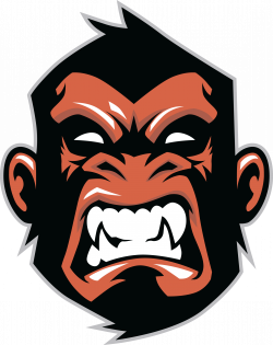 Gorilla Chimpanzee Logo Monkey - gorilla 2246*2831 transprent Png ...