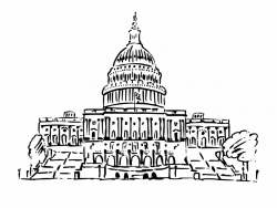Government Drawing At Getdrawings - Us Capitol Building ...