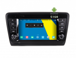 Radio DVD GPS Android HD QUAD CORE S160 Skoda Octavia 2013 REF ...