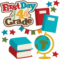 First Day Of 4th Grade | Cute files | Pinterest | Svg file ...
