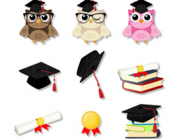 Owl Graduation Clipart | Free download best Owl Graduation ...