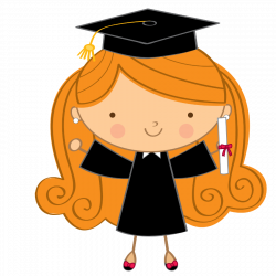 Graduation ceremony Drawing Diploma School Clip art - graduate girl ...
