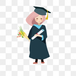 Graduation Girl Png, Vector, PSD, and Clipart With ...
